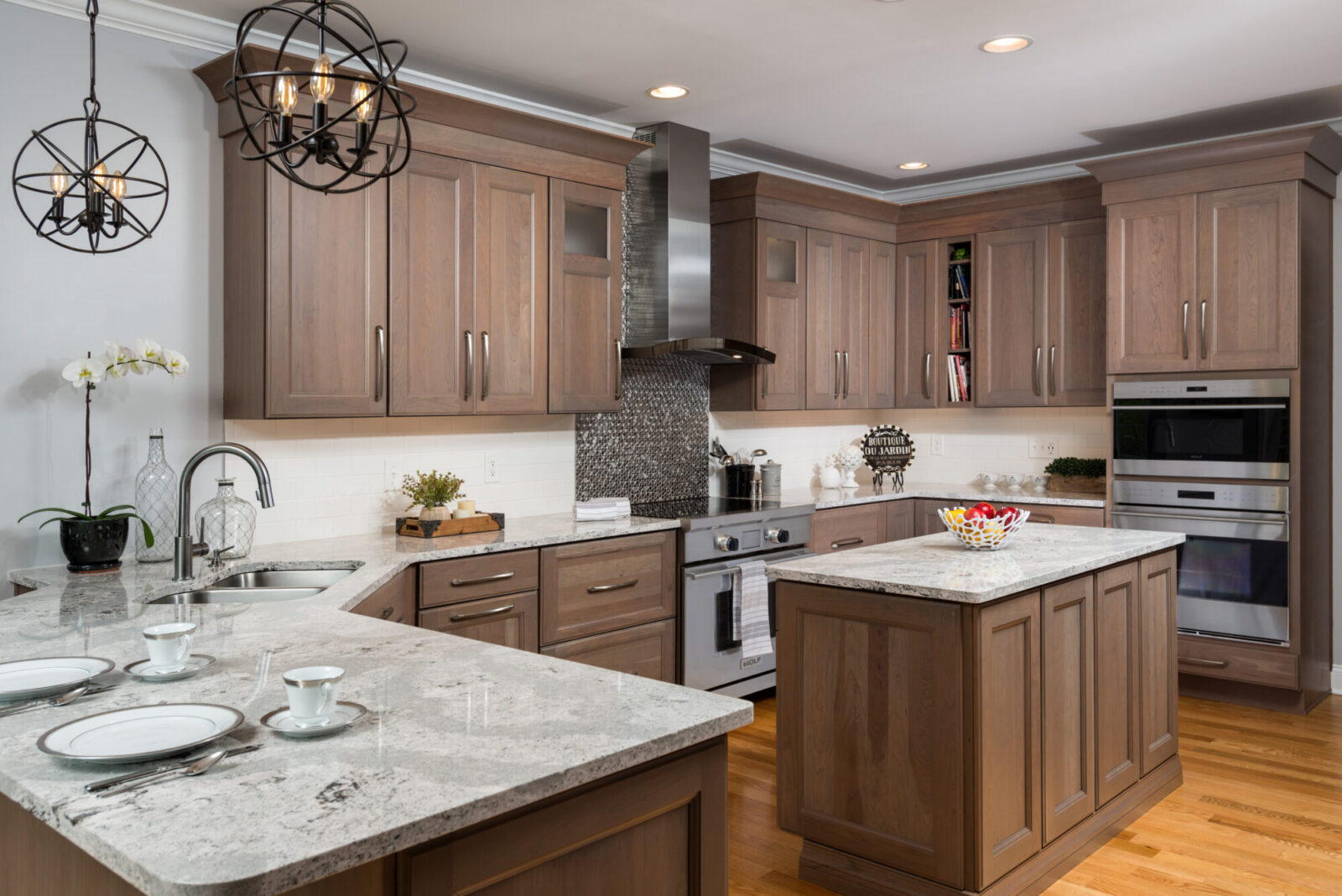 Transitional clean and serene, earth-toned kitchen clean and serene, earth-toned kitchen